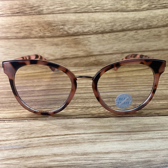 BP. Round Blue Light Blocking Glasses - Picture 4 of 8